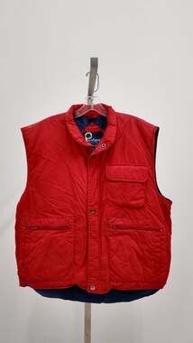 Vintage Penfield Rugged Outerwear Down Vest - Men's Large - Red Puffer Gorpcore